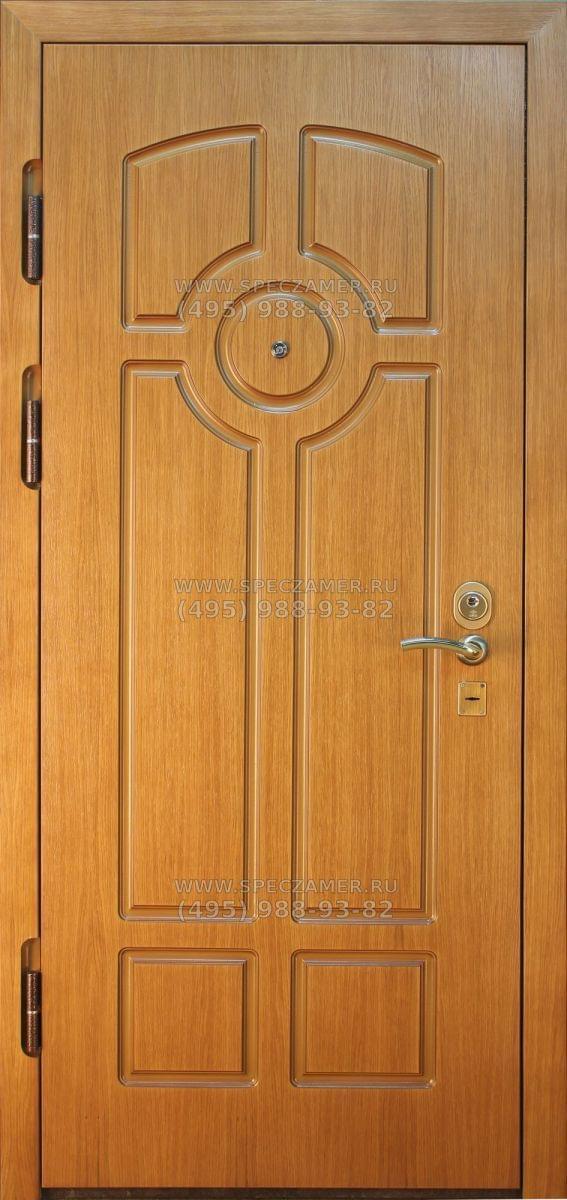Дверь с гладким наличником